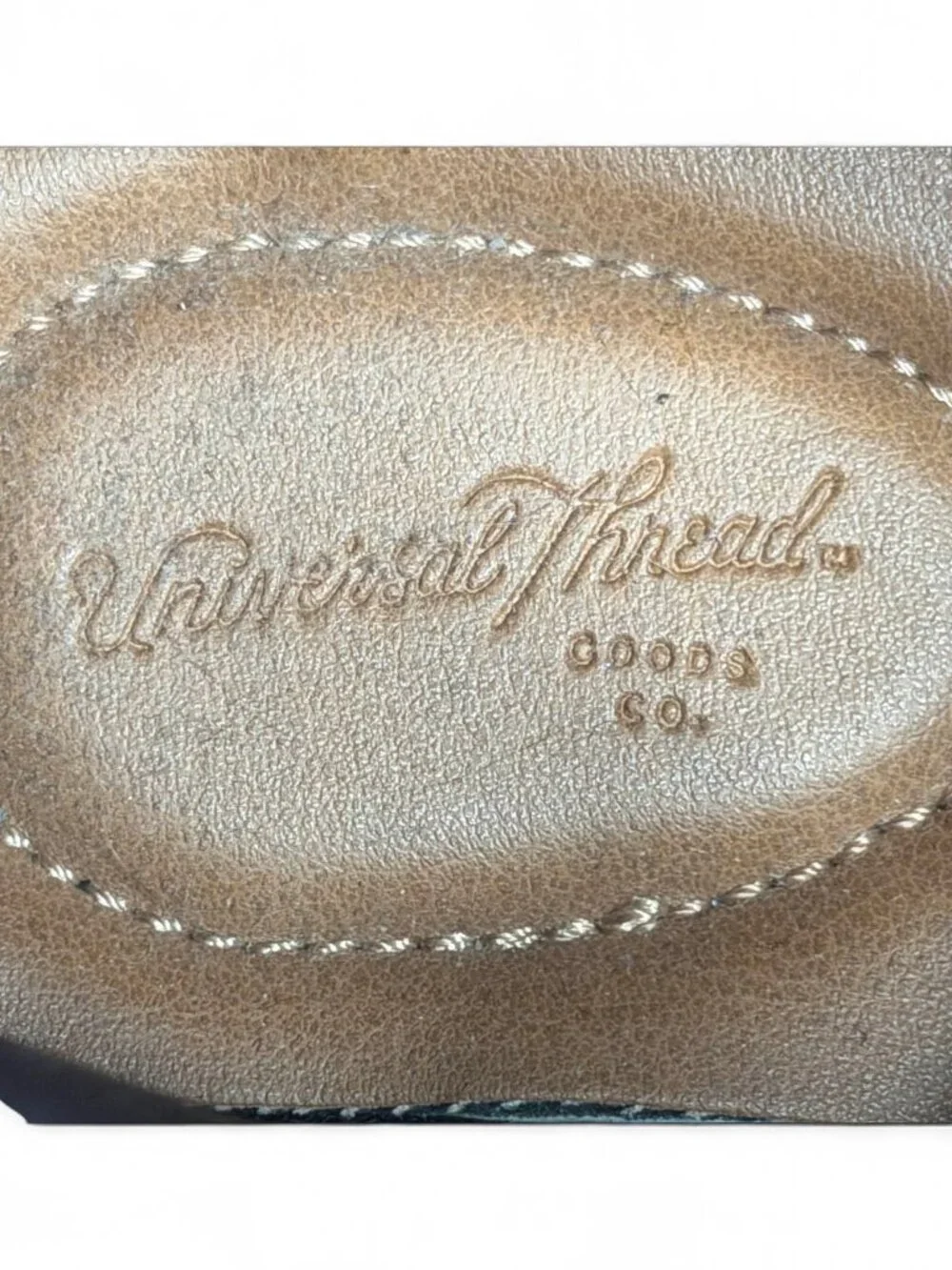 Universal Thread Boots Size 8 Black